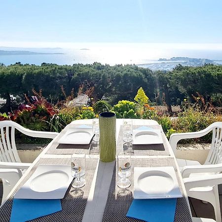 Vue Mer Panoramique Et Piscine Bandol Exteriér fotografie