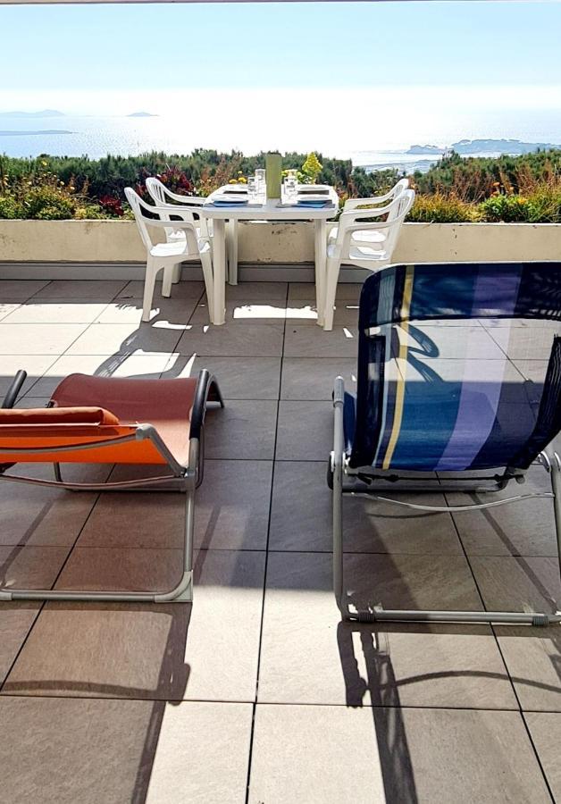Vue Mer Panoramique Et Piscine Bandol Exteriér fotografie