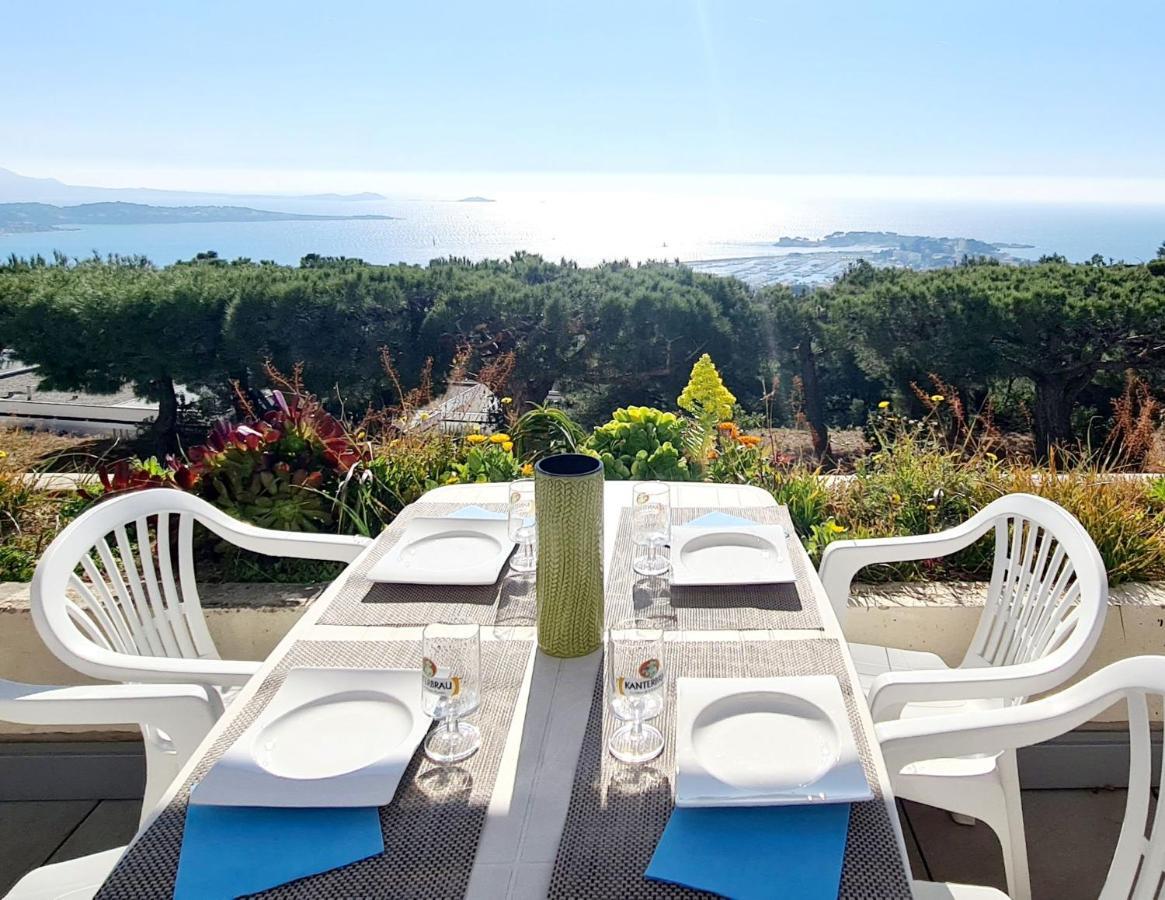 Vue Mer Panoramique Et Piscine Bandol Exteriér fotografie