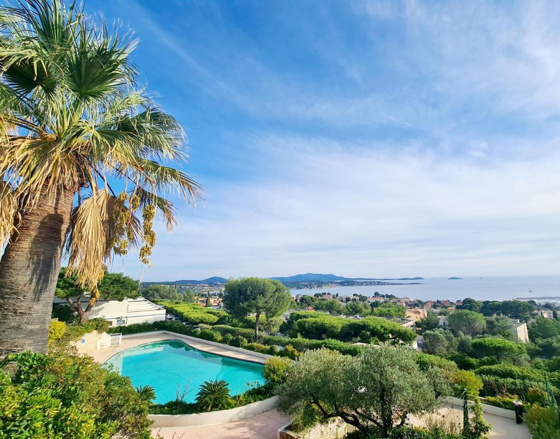 Vue Mer Panoramique Et Piscine Bandol Exteriér fotografie